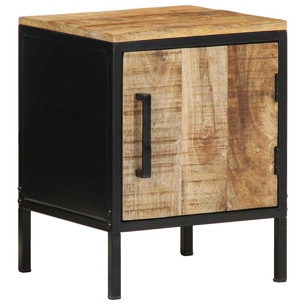Nattbordskap 2 pcs Brun og svart 30 x 30 x 40 cm