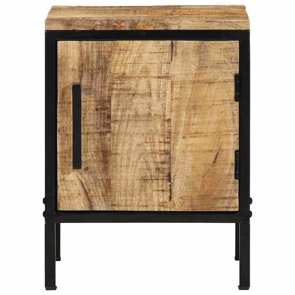 Nattbordskap 2 pcs Brun og svart 30 x 30 x 40 cm