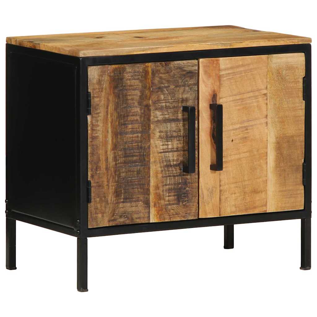 Nattbordskap 2 pcs Brun og svart 50 x 30 x 45 cm