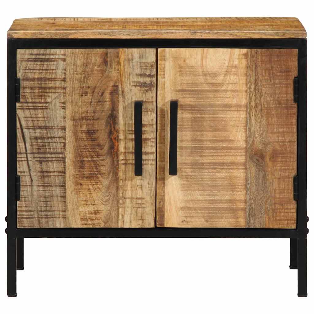 Nattbordskap 2 pcs Brun og svart 50 x 30 x 45 cm
