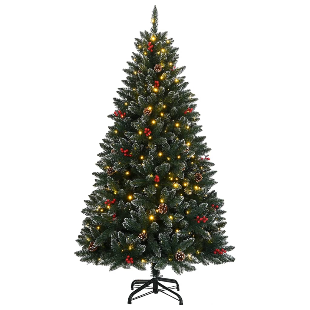 Kunstig juletre med 150 LED 120 cm