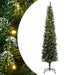 Kunstig slankt juletre 300 LED 180 cm