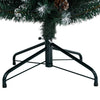 Kunstig slankt juletre 300 LED 210 cm