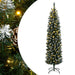 Kunstig slankt juletre 300 LED 240 cm