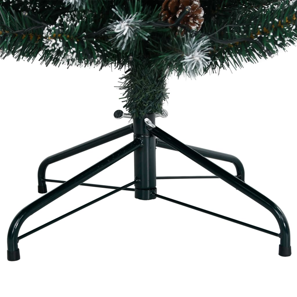 Kunstig slankt juletre 300 LED 240 cm