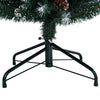 Kunstig slankt juletre 300 LED 240 cm