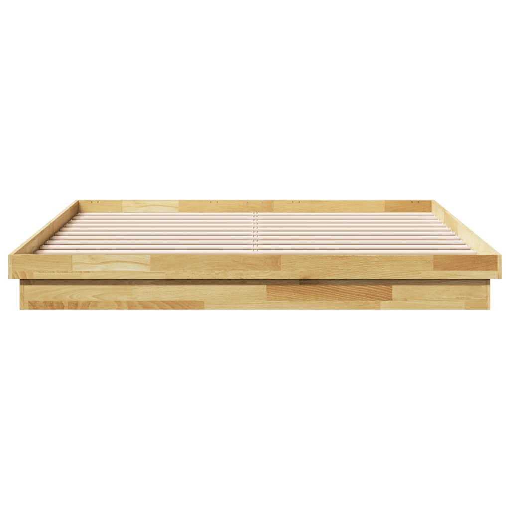 Sengeramme uten Madrass 180x200 cm Heltre Eik