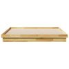Sengeramme uten Madrass 180x200 cm Heltre Eik