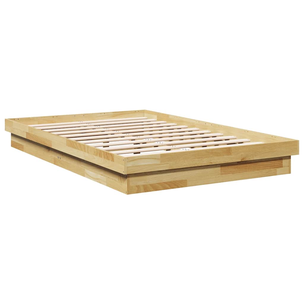 Sengeramme uten Madrass 120x200 cm Heltre Eik