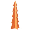Juletre av tre til pynt voksbrun 112 cm heltre furu