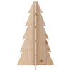 Juletre av tre til pynt 69,5 cm heltre furu