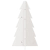 Juletre av tre til pynt hvit 69,5 cm heltre furu