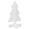 Juletre av tre til pynt hvit 60 cm heltre furu