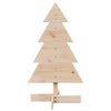 Juletre av tre til pynt 80 cm heltre furu