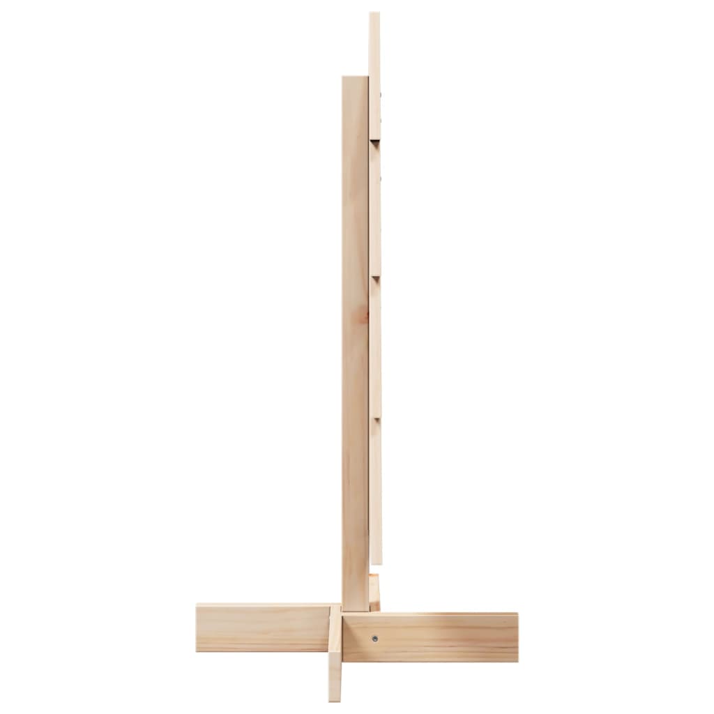 Juletre av tre til pynt 80 cm heltre furu