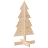 Juletre av tre til pynt 80 cm heltre furu