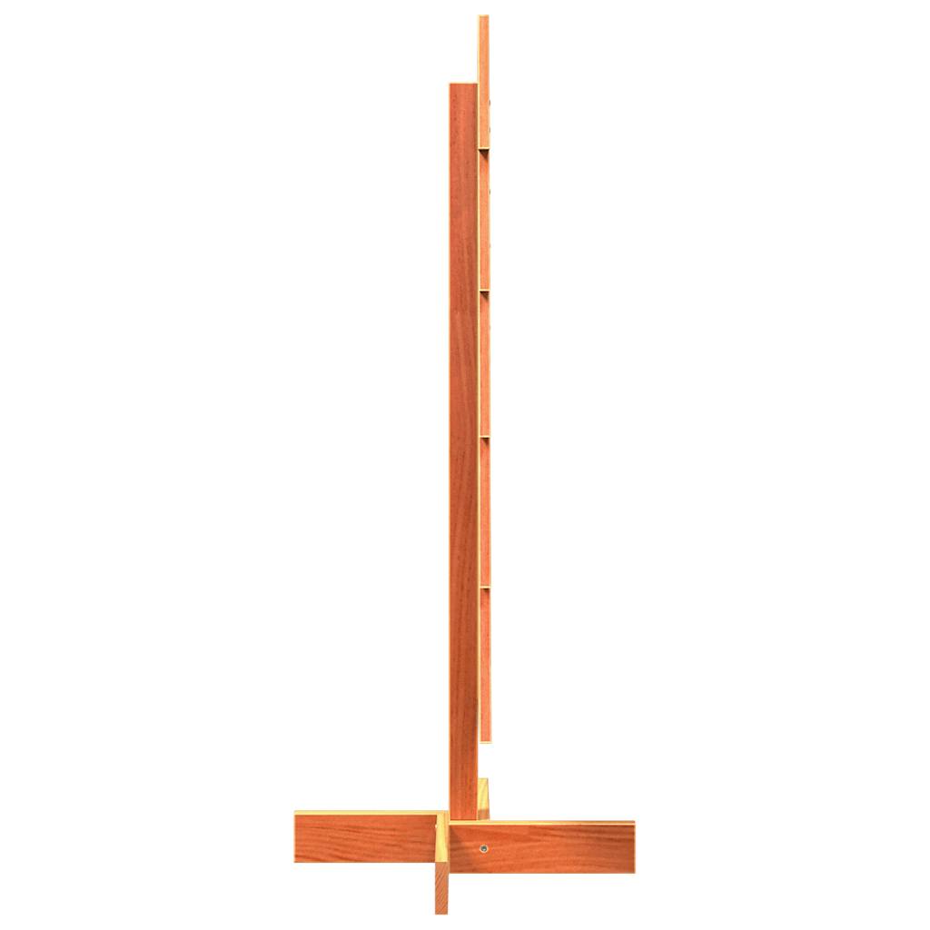 Juletre av tre til pynt voksbrun 100 cm heltre furu