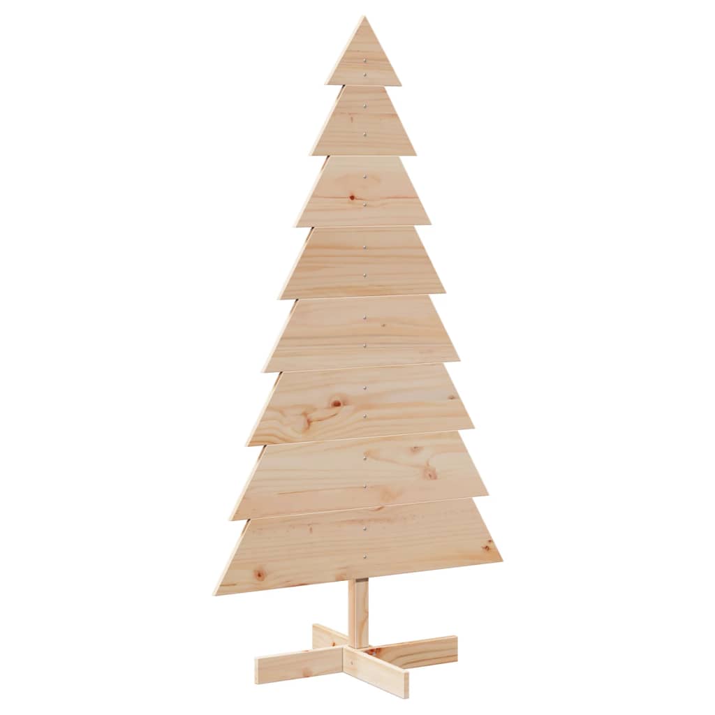 Juletre av tre til pynt 150 cm heltre furu