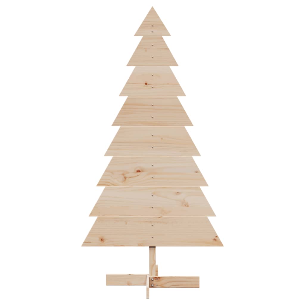 Juletre av tre til pynt 150 cm heltre furu