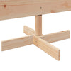 Juletre av tre til pynt 180 cm heltre furu