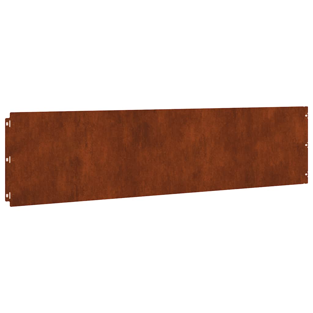 Plenkanter 20 stk 25x103 cm fleksibelt forvitringsstål