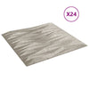 Veggpaneler 24 stk beton 50x50 cm XPS 6 m² stjerne