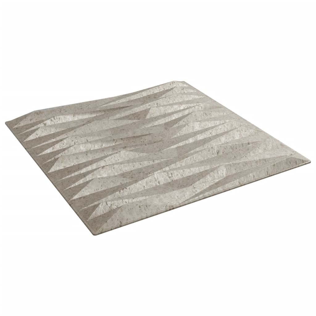 Veggpaneler 24 stk beton 50x50 cm XPS 6 m² stjerne