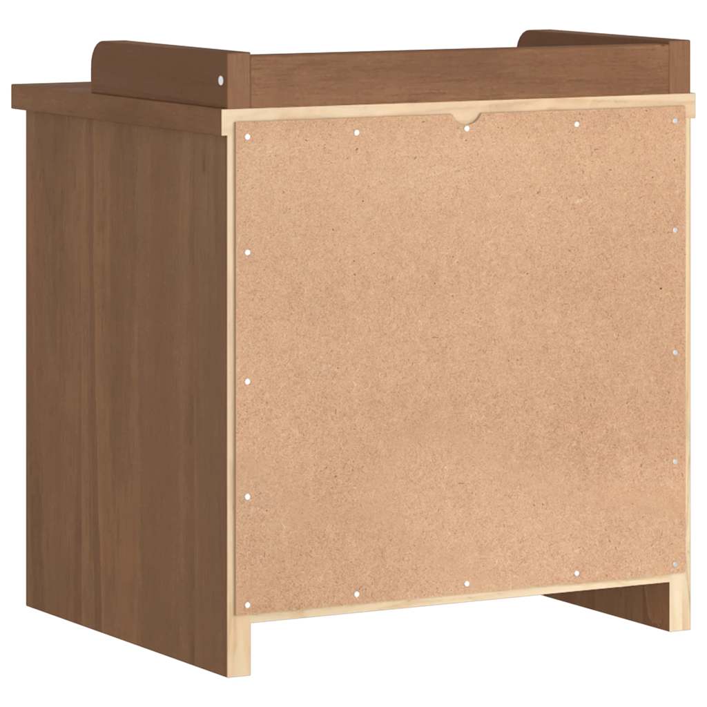 Gangbenk SANDNES 45x40x50 cm heltre furu