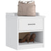 Gangbenk SANDNES hvit 45x40x50 cm heltre furu
