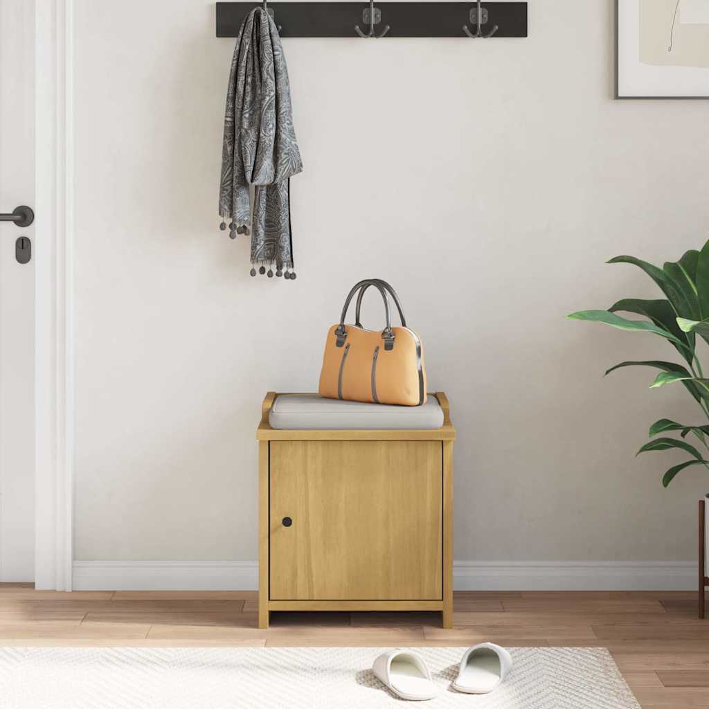 Gangbenk SANDNES 45x40x50 cm heltre furu