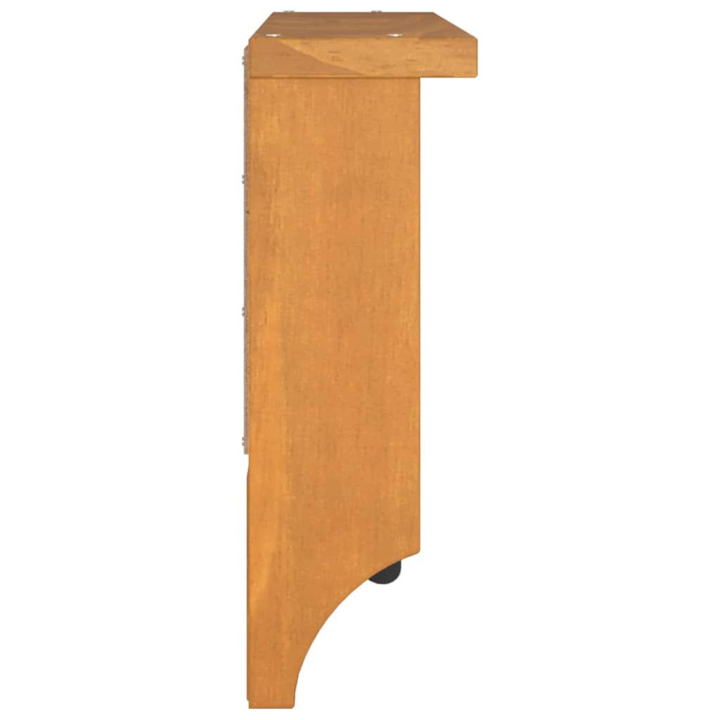 Veggmontert knaggrekke SANDNES 45x12x35 cm heltre furu