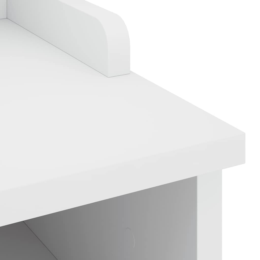 Gangbenk SANDNES hvit 87x40x50 cm heltre furu