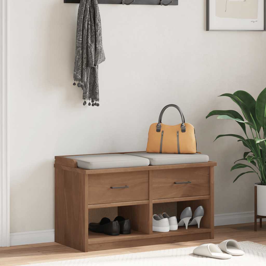 Gangbenk SANDNES 87x40x50 cm heltre furu