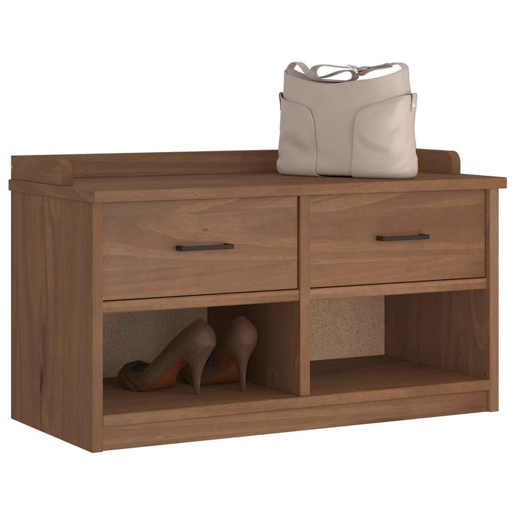 Gangbenk SANDNES 87x40x50 cm heltre furu