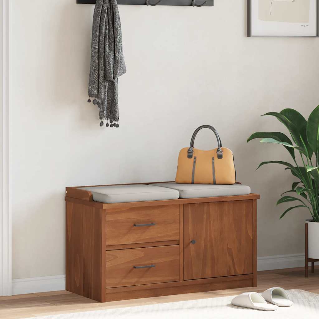 Gangbenk SANDNES 87x40x50 cm heltre furu