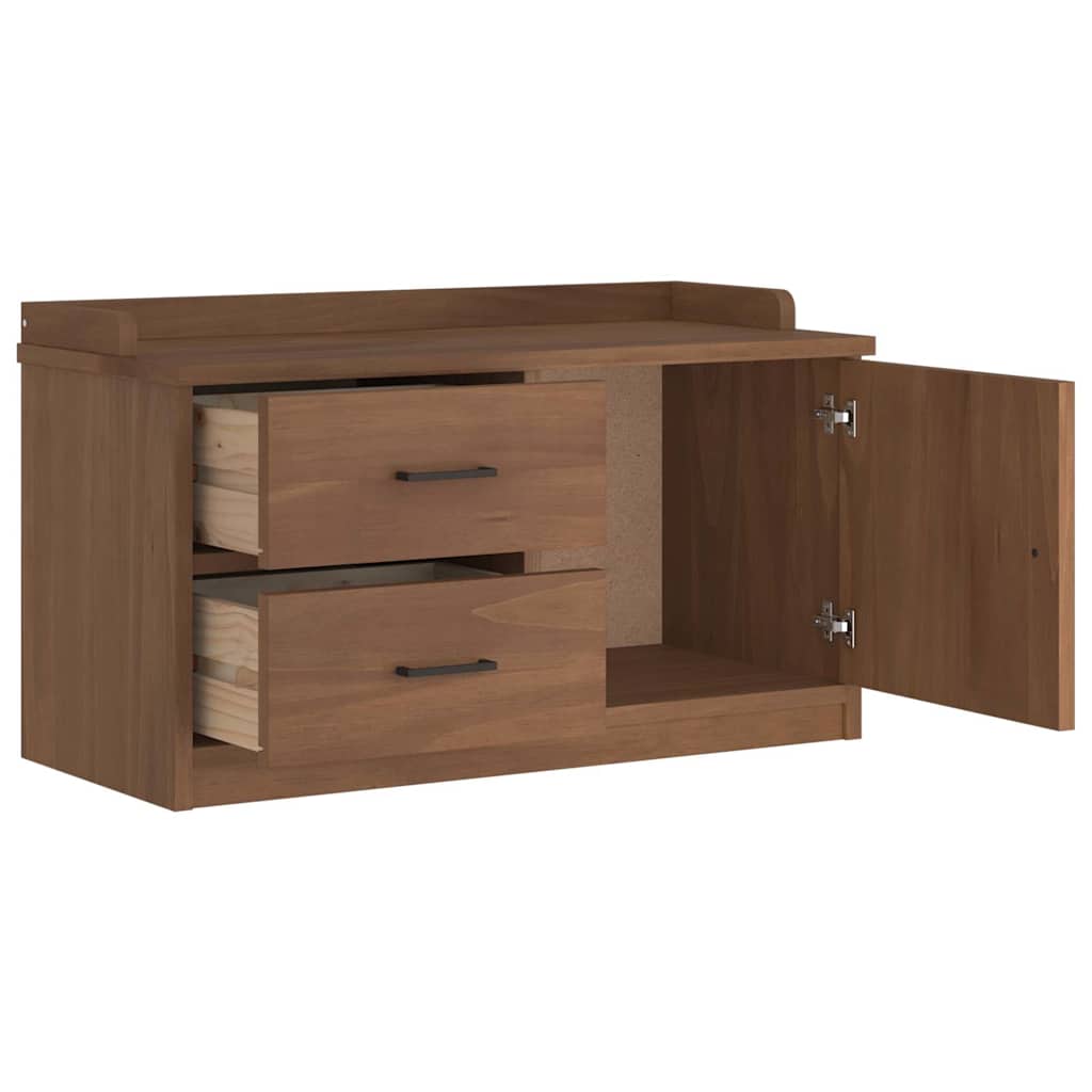 Gangbenk SANDNES 87x40x50 cm heltre furu