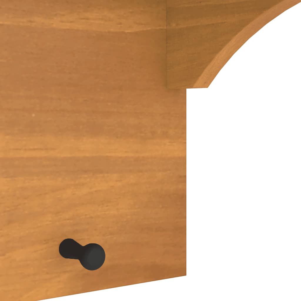 Veggmontert knaggrekke SANDNES 87x30x42 cm heltre furu
