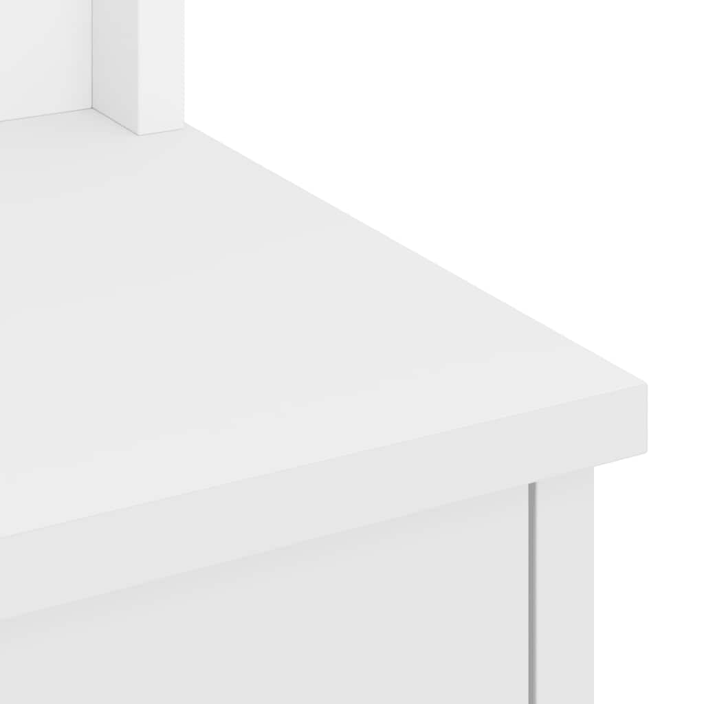 Halltre SANDNES hvit 45x40x159,5 cm heltre furu