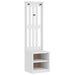 Halltre SANDNES hvit 45x40x159,5 cm heltre furu