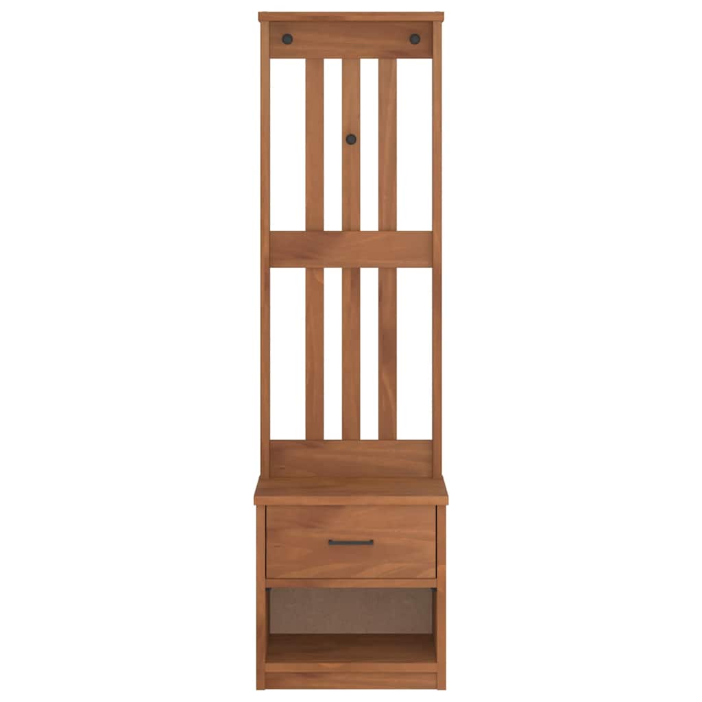 Halltre SANDNES 45x40x159,5 cm heltre furu