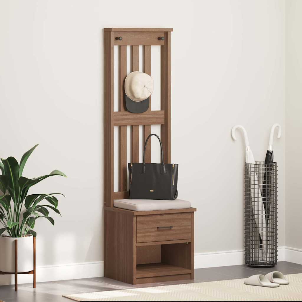 Halltre SANDNES 45x40x159,5 cm heltre furu