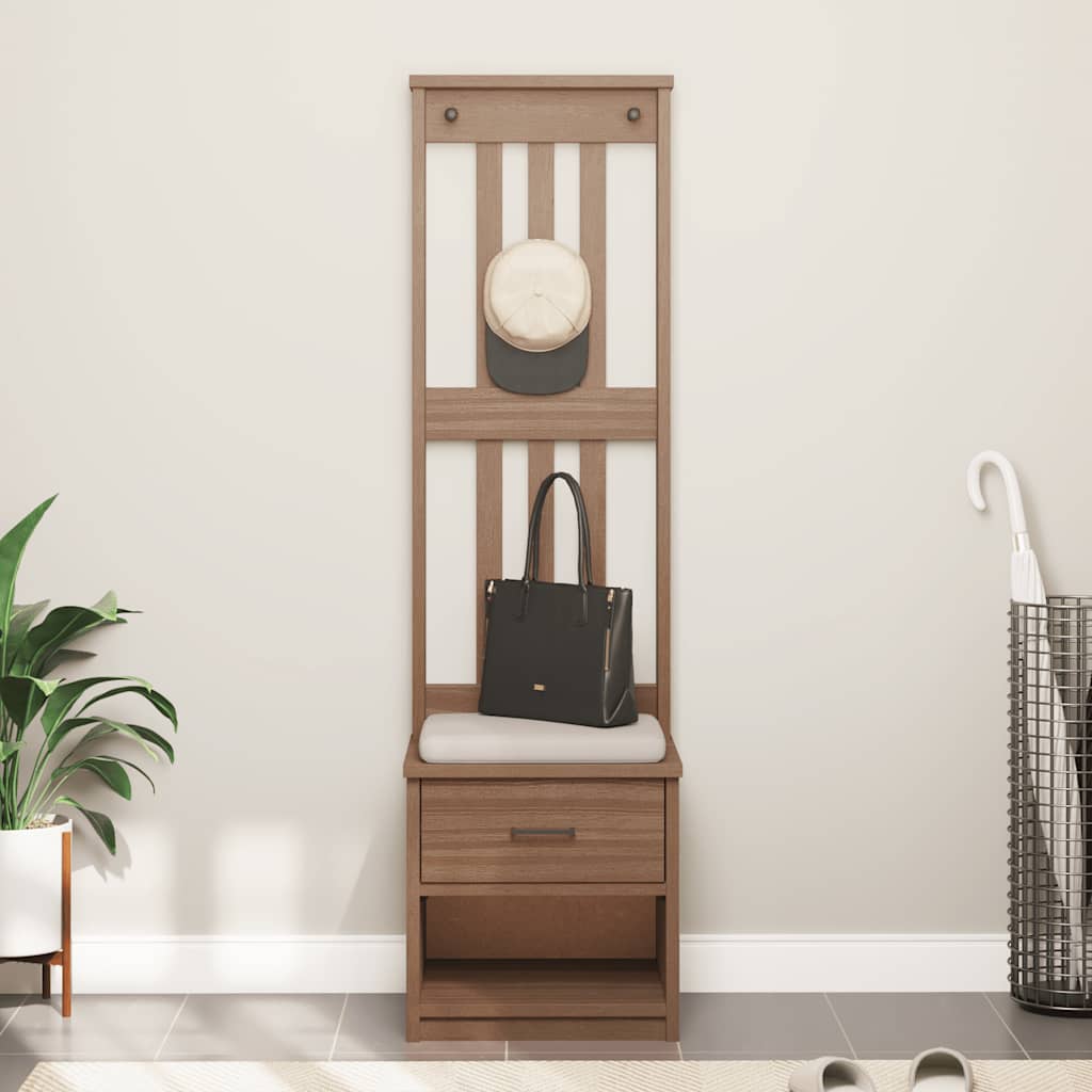 Halltre SANDNES 45x40x159,5 cm heltre furu