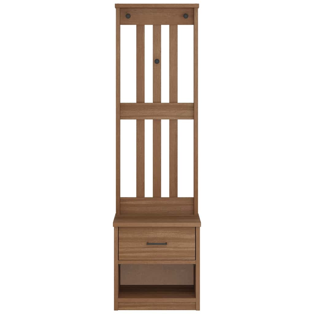 Halltre SANDNES 45x40x159,5 cm heltre furu