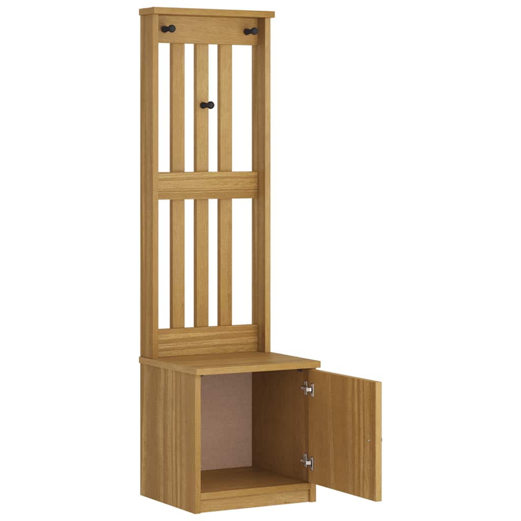 Halltre SANDNES 45x40x159,5 cm heltre furu