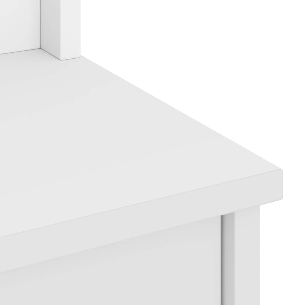 Halltre SANDNES hvit 45x40x159,5 cm heltre furu