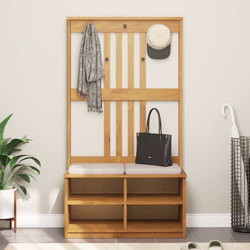 Halltre SANDNES 87x40x159,5 cm heltre furu