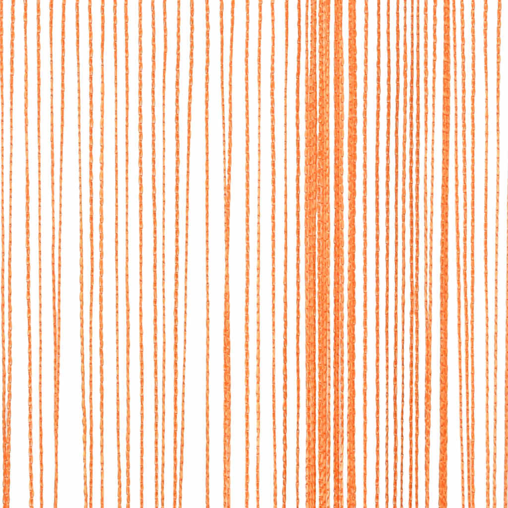 Trådgardiner 2 stk oransje 140x250 cm