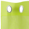 Voilegardiner med grommets 2 stk eplegrønn 140x225 cm