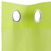 Voilegardiner med grommets 2 stk eplegrønn 140x300 cm