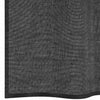 Voilegardiner med grommets 2 stk svart 140x140 cm